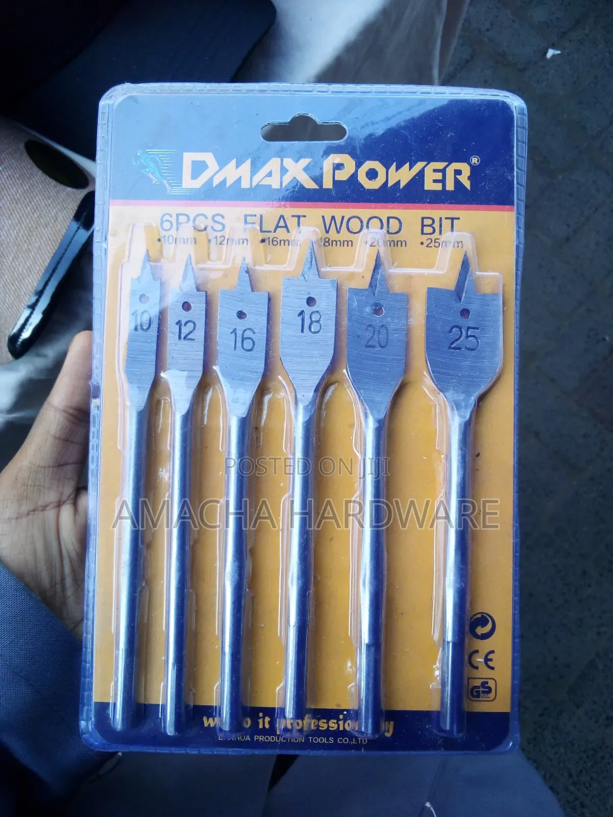 6pcs Flat Bit Set