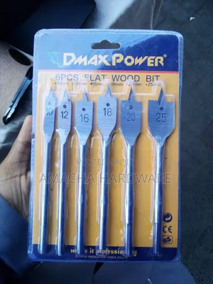 6pcs Flat Bit Set