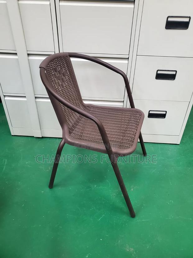 Rattanweave Allweather Brown Plastic Outdoor Chair