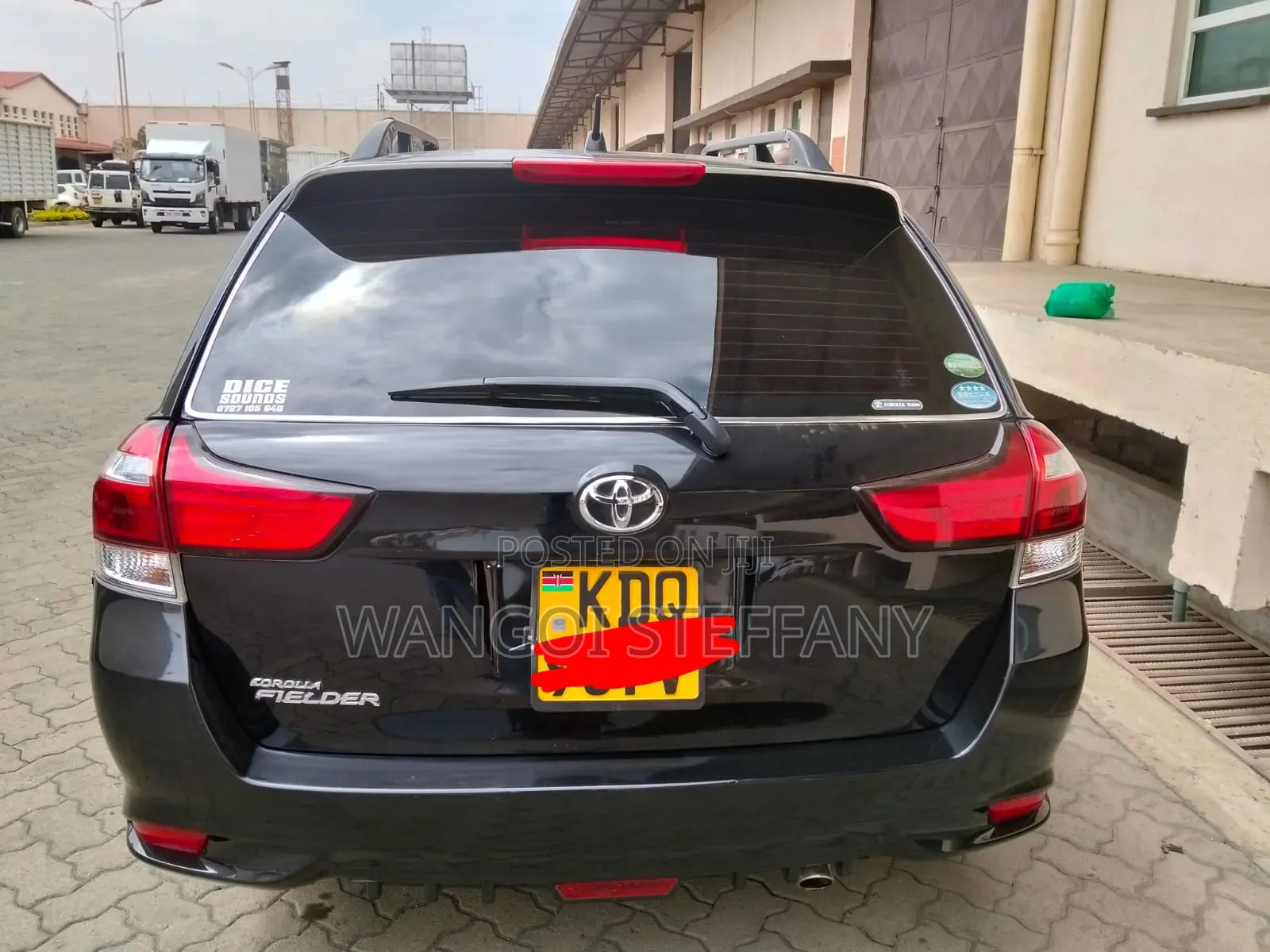 Toyota Corolla Fielder 2018 Black