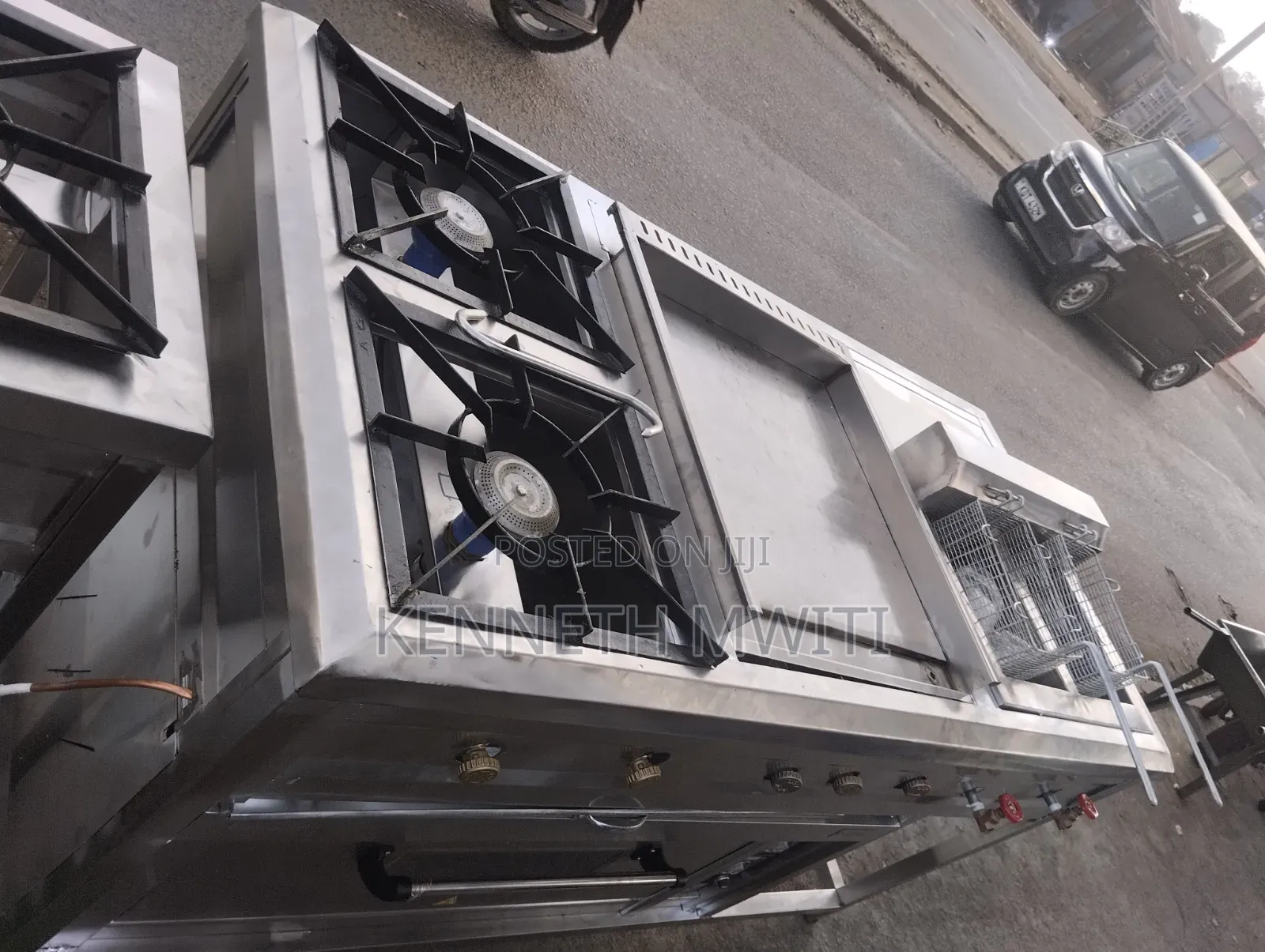 Combined Cooker , Griddle and Oven
