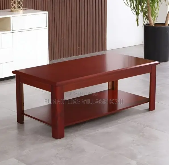Office Furniture; Executive Mahogany Office Coffee Table
