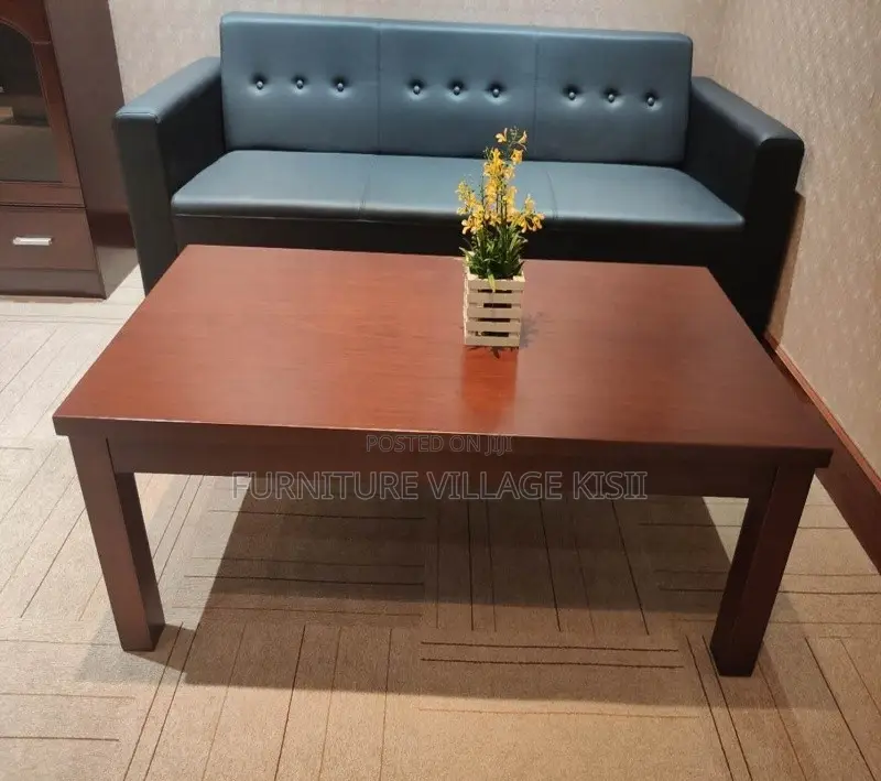 Office Furniture; Executive Mahogany Office Coffee Table