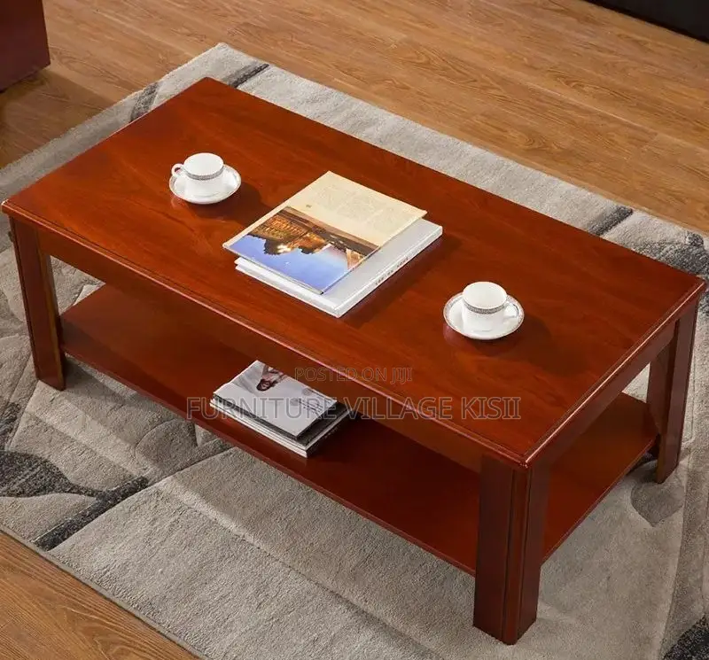 Office Furniture; Executive Mahogany Office Coffee Table