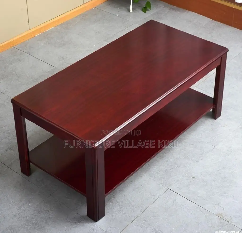 Office Furniture; Executive Mahogany Office Coffee Table
