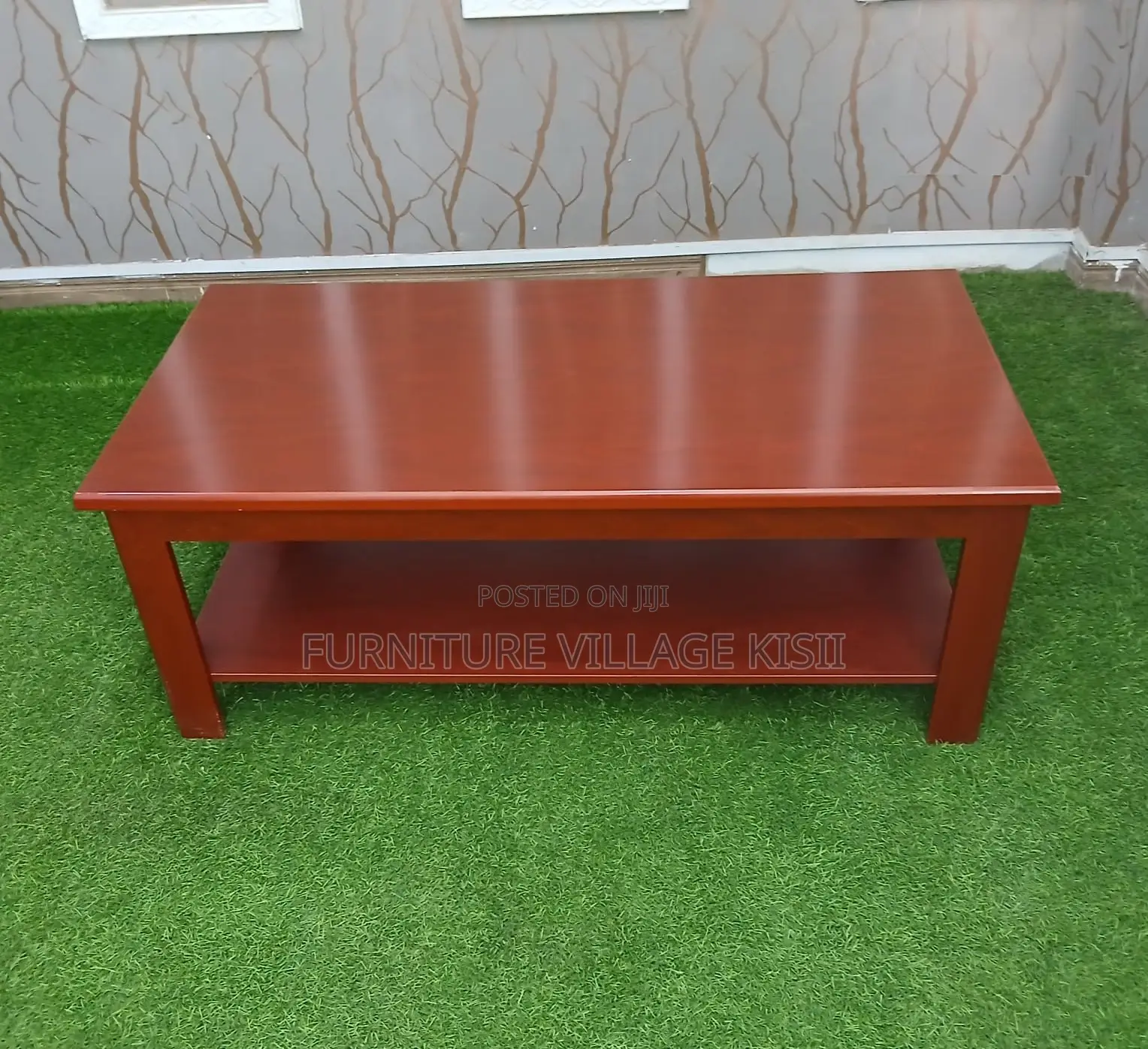 Office Furniture; Executive Mahogany Office Coffee Table