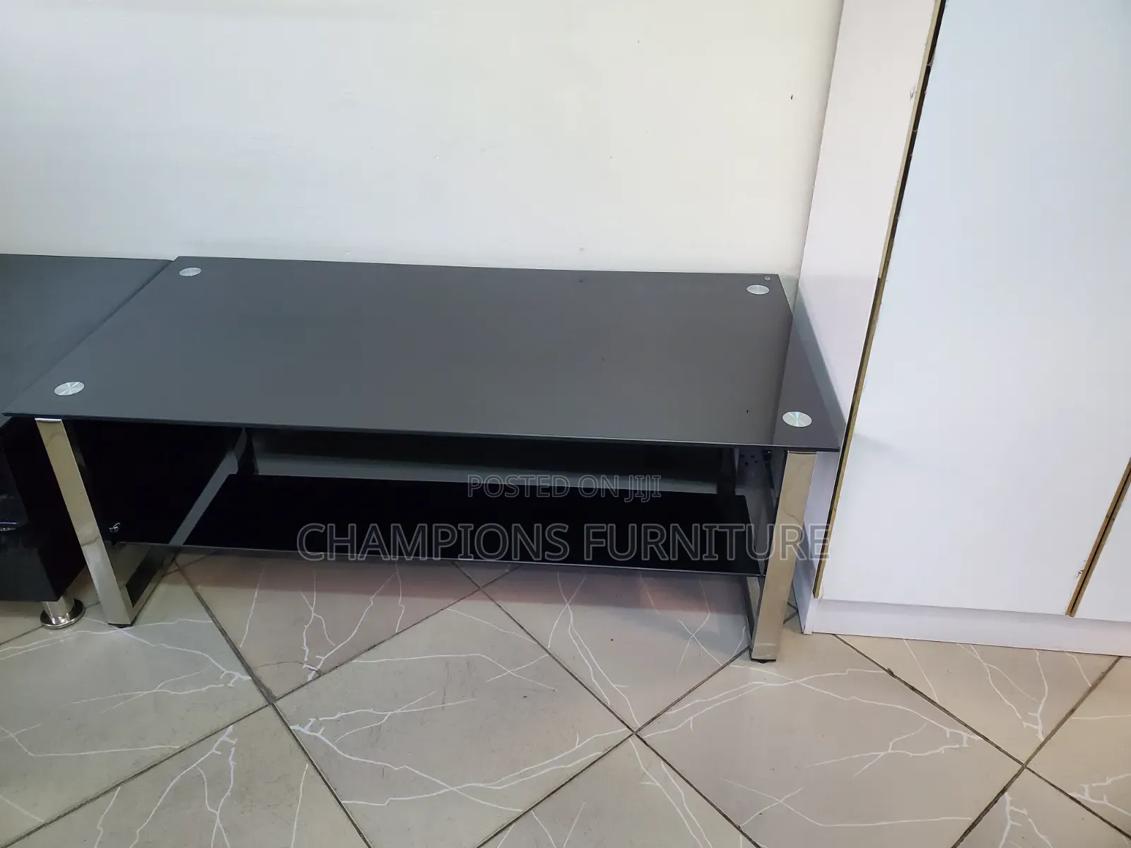 Onyx Blacl Tempered Glass Coffee Table