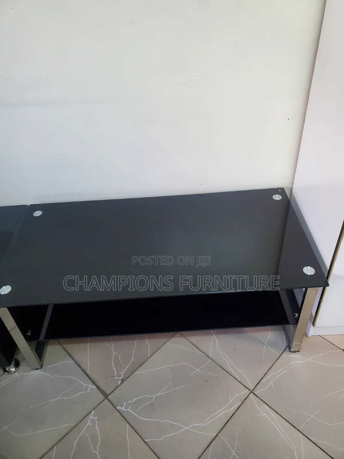 Onyx Blacl Tempered Glass Coffee Table