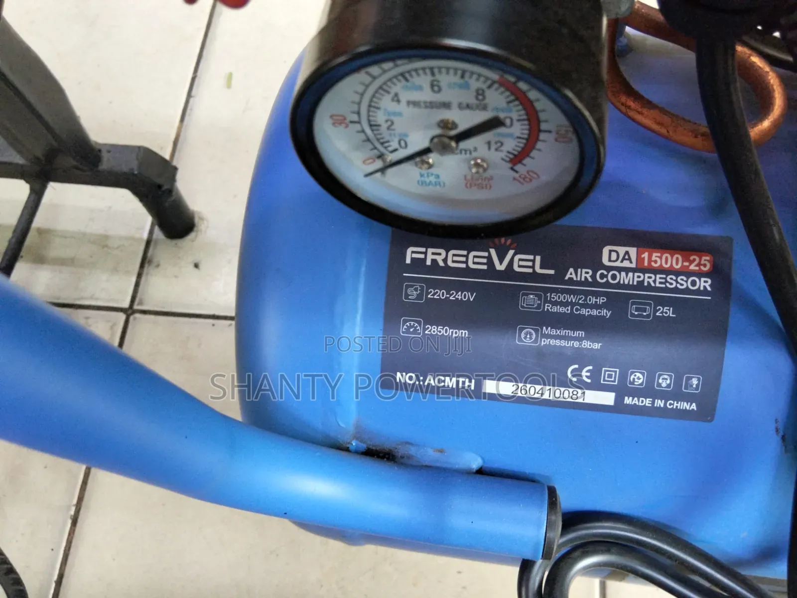 Freevel Air Compressor 25litres