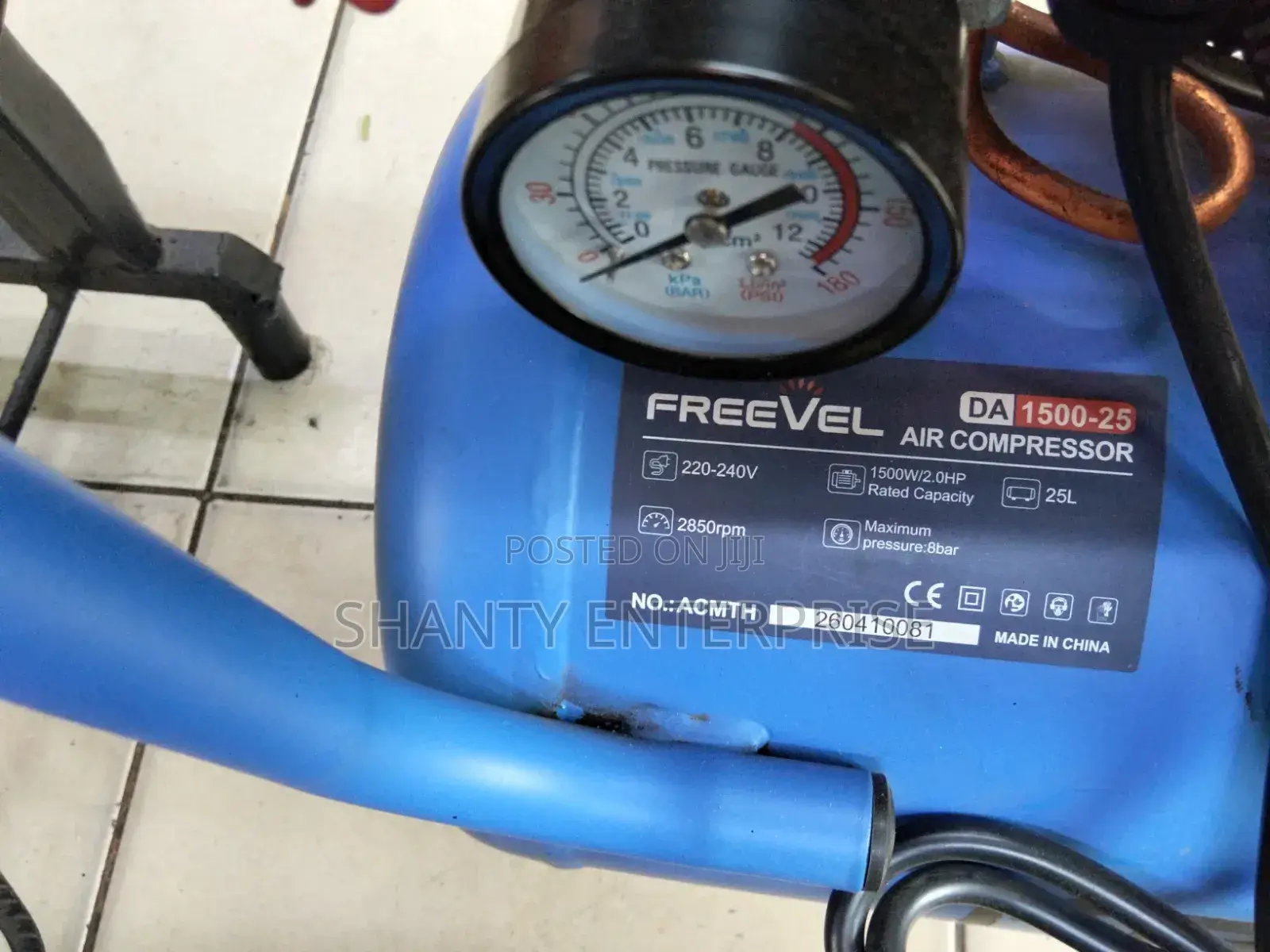 Freevel Air Compressor 25litres