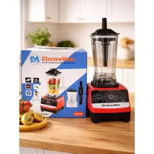 ElectroMate BD05 Commercial Blender 3500W - 2 Jars + Grinder + Tamper