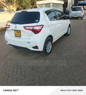 Toyota Vitz 2018 White