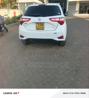 Toyota Vitz 2018 White