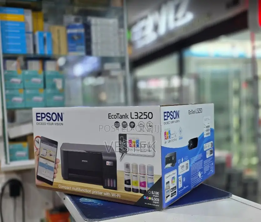 Quality Epson EcTank L3250 Wireless 3-in-1 Printer (Print, Scan, Copy)