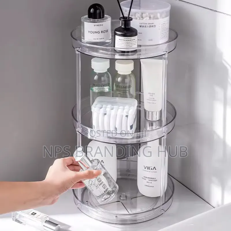 3 Layer 360 Rotation Cabinet Turntable Organizer/Lazy Susan(hgm
