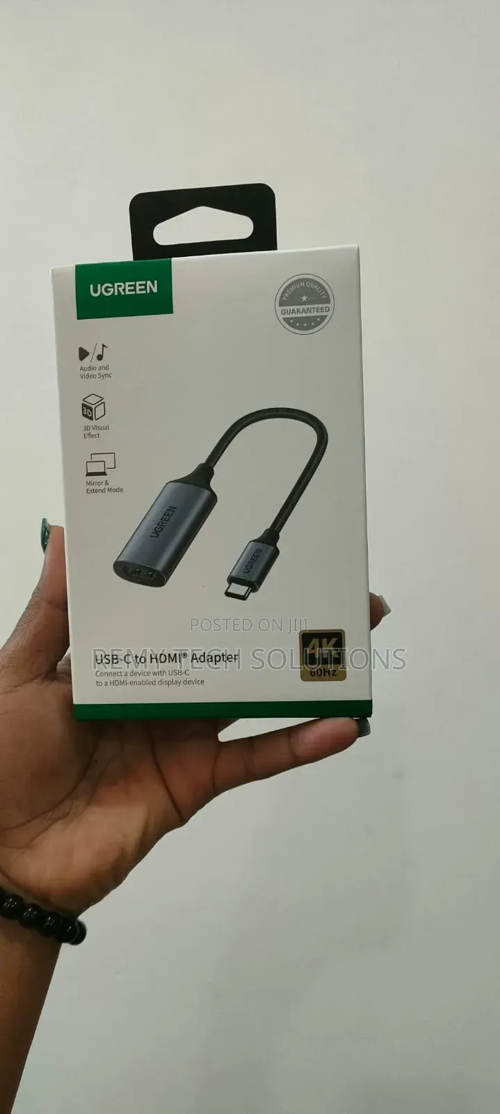 Ugreen USB Type-C to Hdmi Female Adapter-Cm297