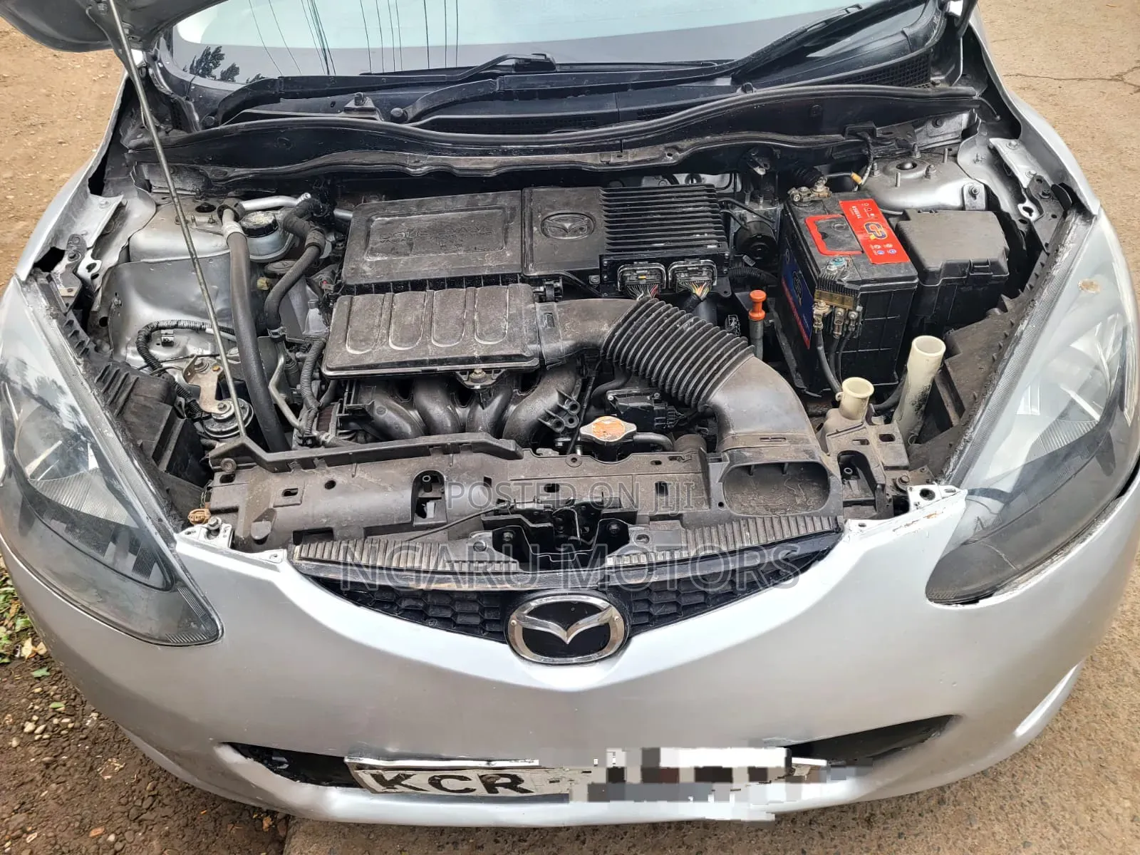 Mazda Demio 2012 Silver