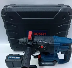 High Valued 198v Cordless Bosch Hammer Drill With 2 Batteries