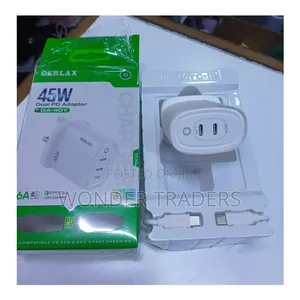 2 Port C-C 45w Super Fast Charger