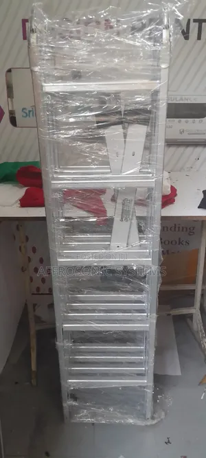 Ready Stock: 20ft Heavy Duty 4by5 Aluminium Folding Ladder