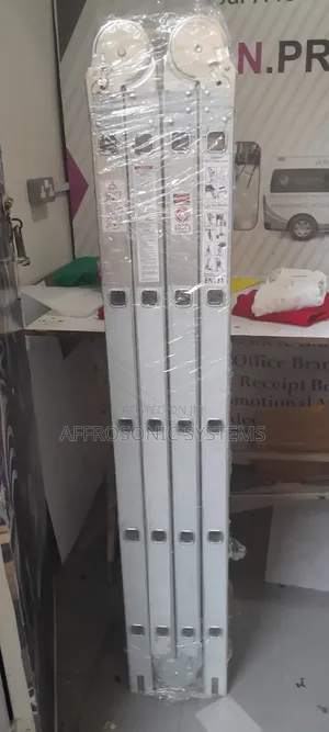 Ready Stock: 20ft Heavy Duty 4by5 Aluminium Folding Ladder