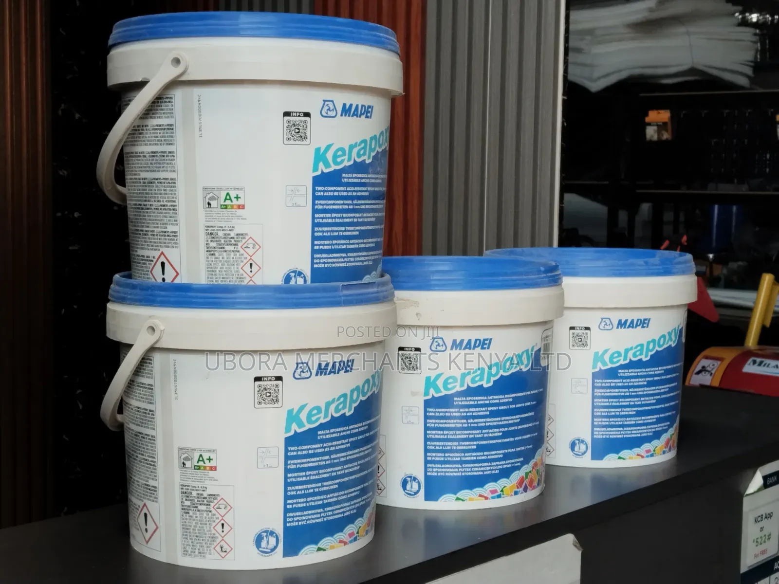 Epoxy Acid-Resistant Grout (Kerapoxy) 5Kg