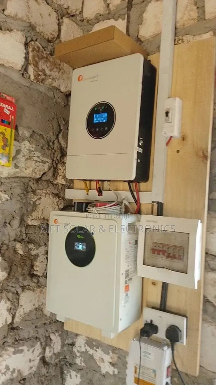Felicity 6kva Inverter - 5.12kwh Lithium -(6)625w Solar Panels Offgrid