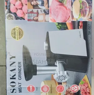 SOKANY Electric Meat Grinder – Powerful Durable Kitchen Mincer