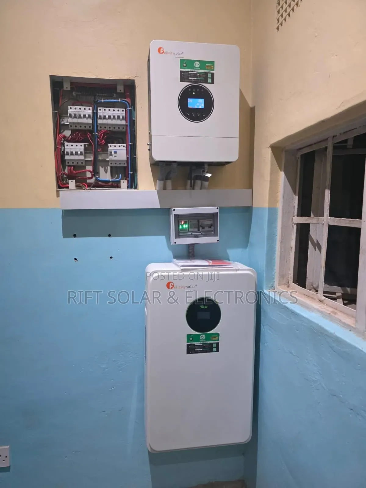 6kva Felicity Hybrid Inverter - 10kwh Lithium Battery Backup Solution