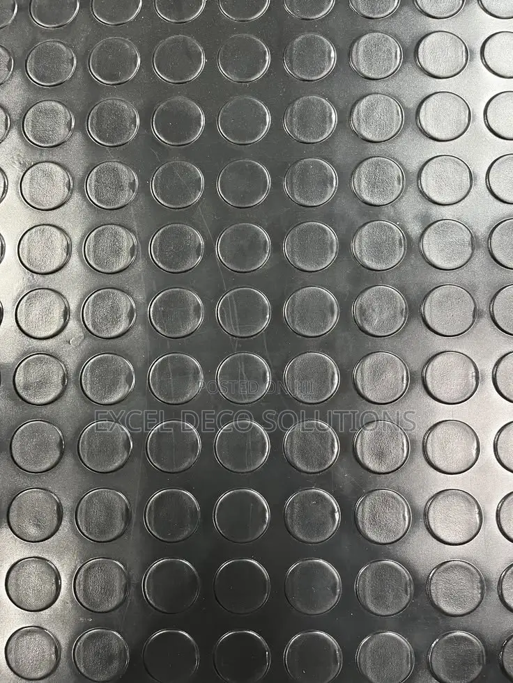 Heavy Duty 4mm Rubber Coin Garage Floor Roll – Oil Resistant
