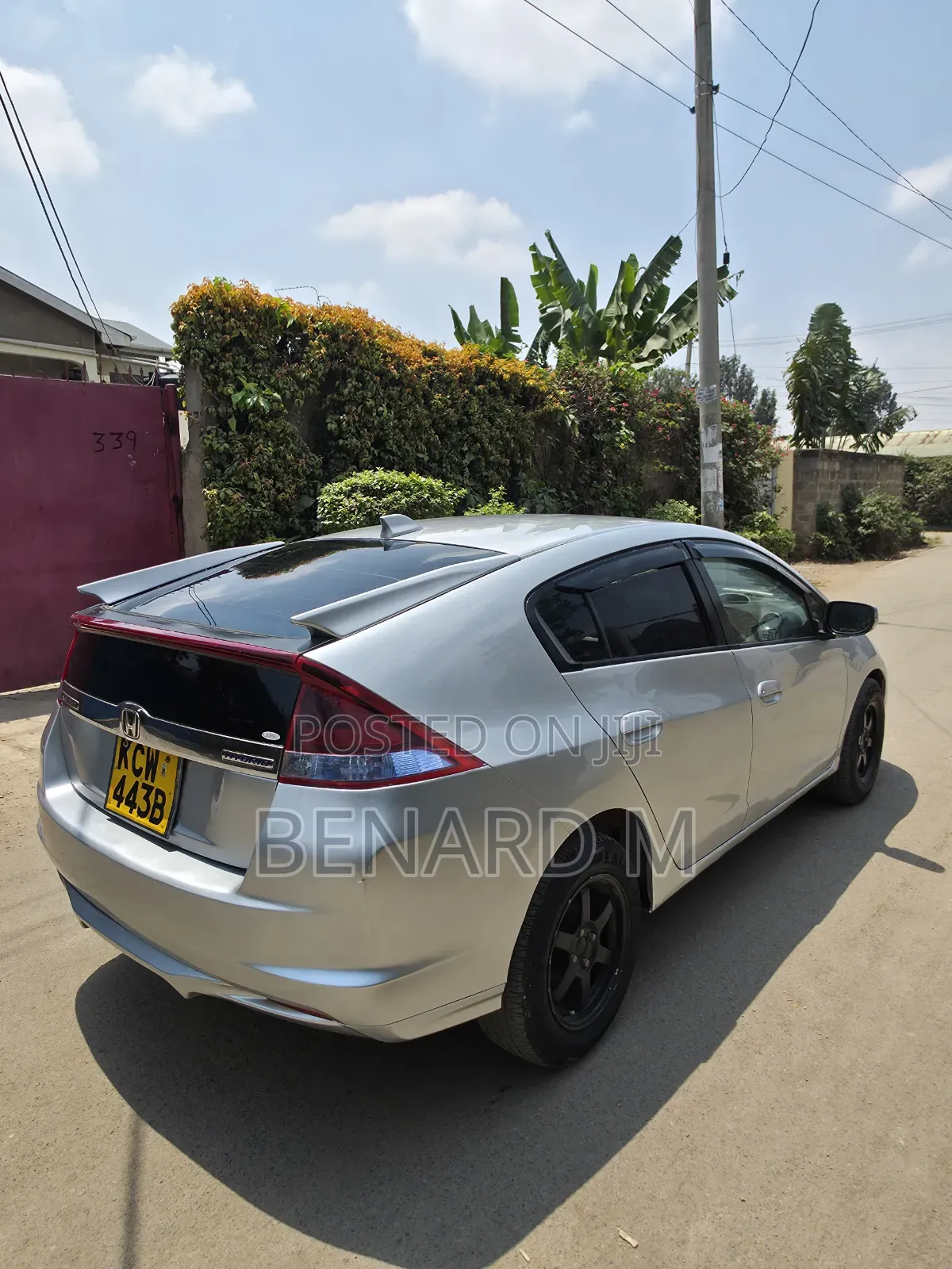Honda Insight 2012 Gray