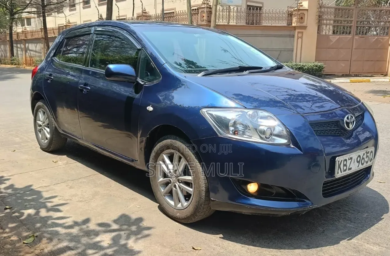 Toyota Auris 2009 Blue