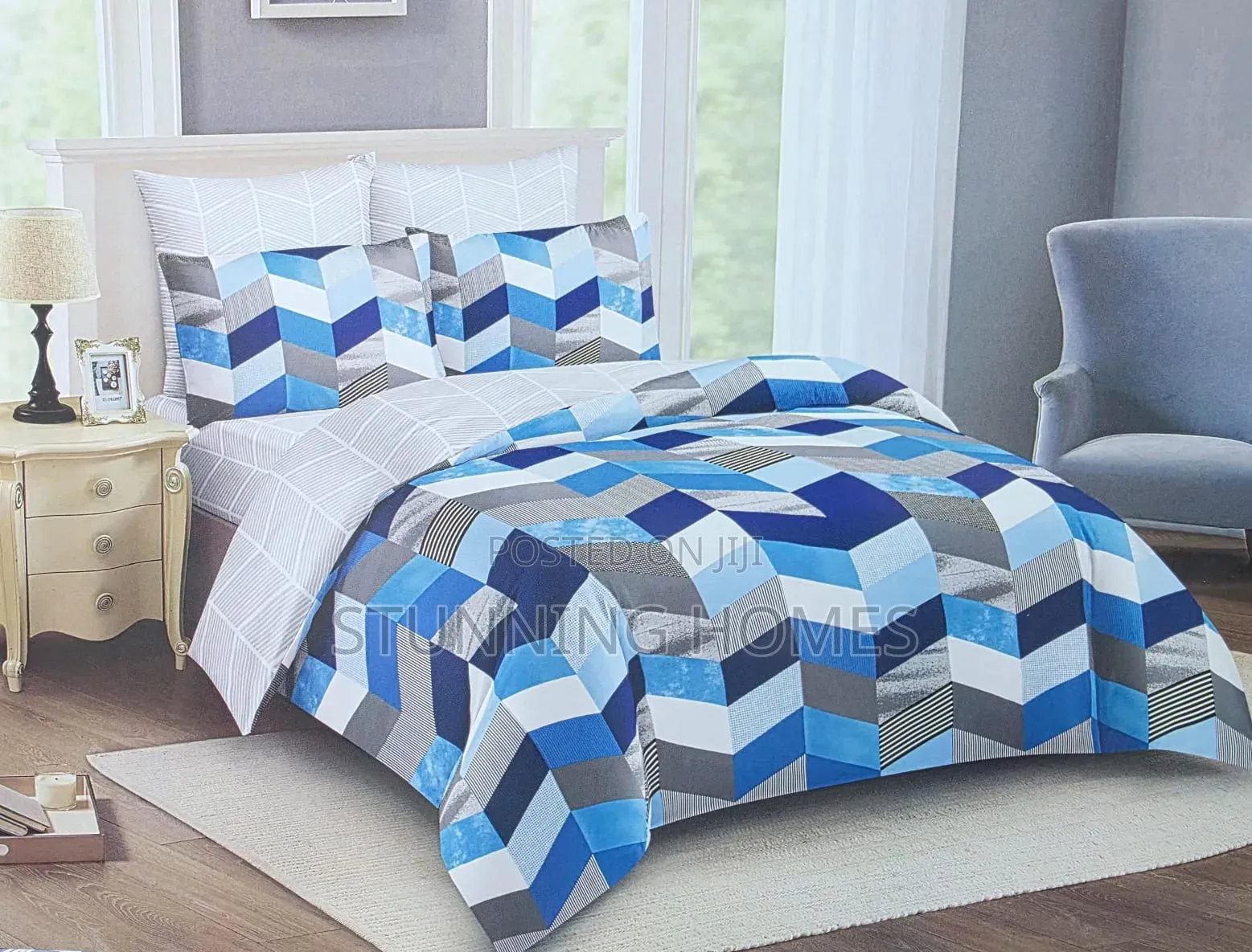 5*6 Binded Double Sided Duvets Set