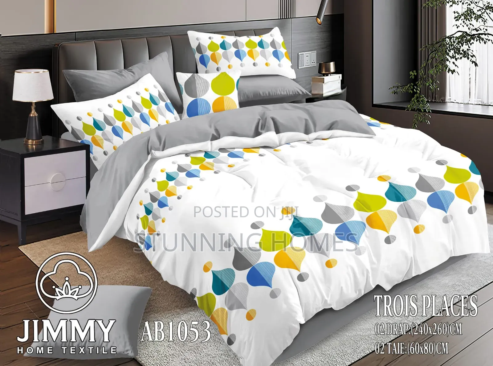 Flowered Double Sided Duvet Sets