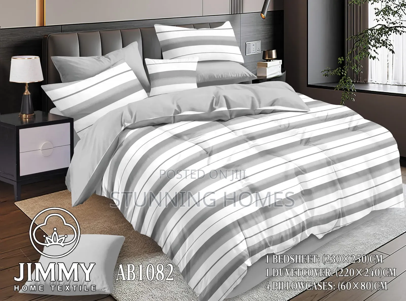 Flowered Double Sided Duvet Sets
