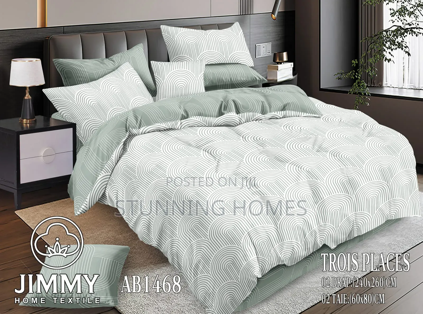 Flowered Double Sided Duvet Sets