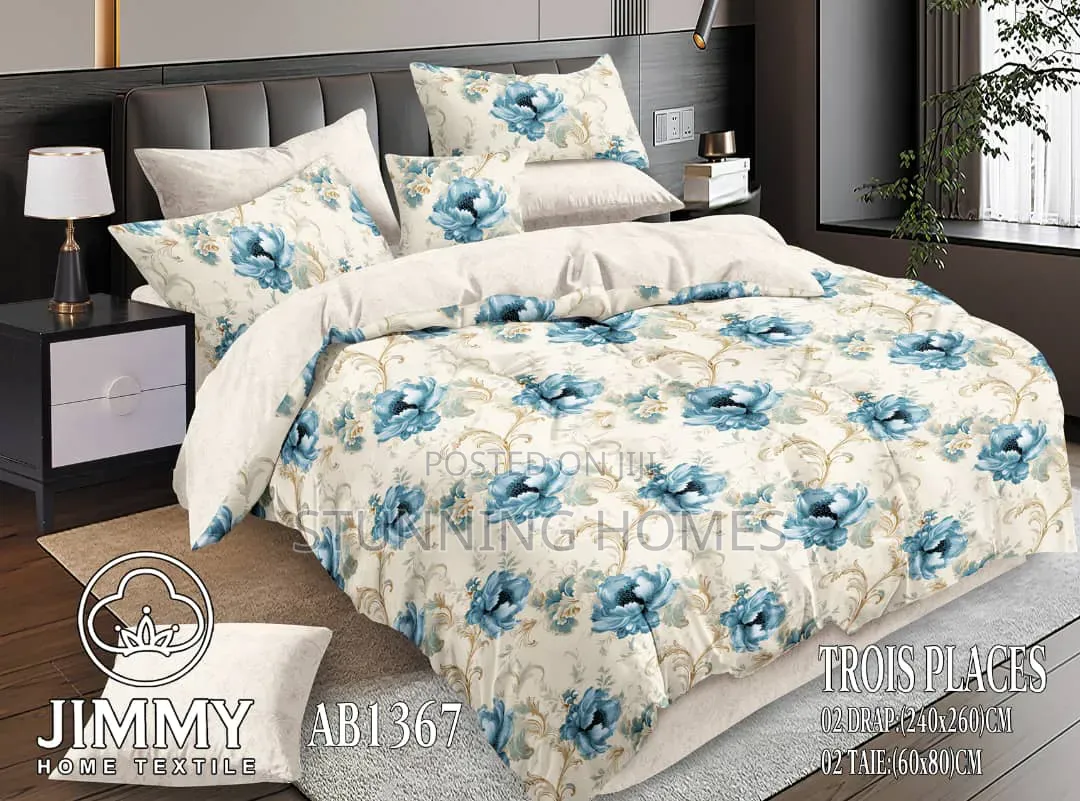 Flowered Double Sided Duvet Sets