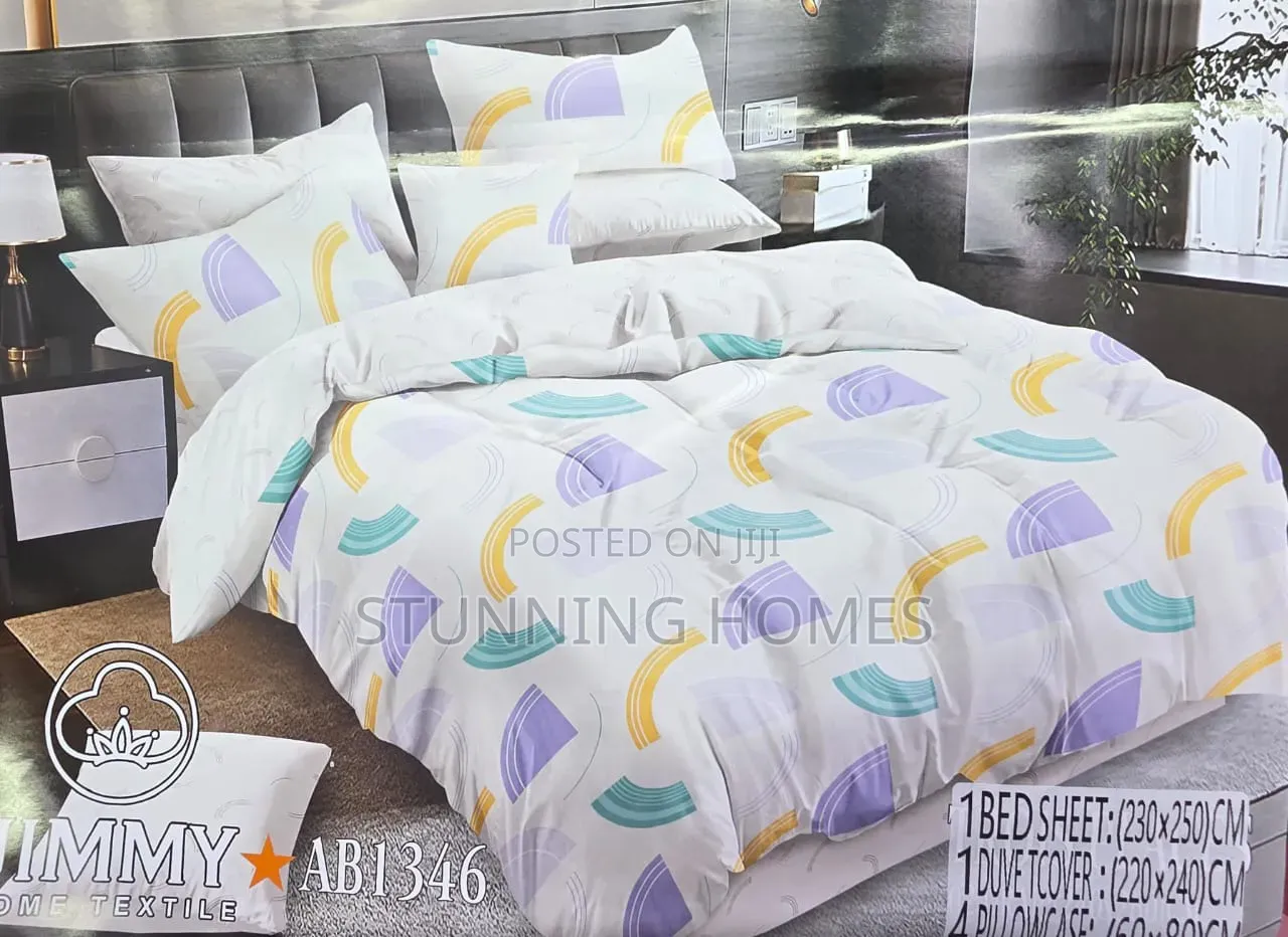 Flowered Double Sided Duvet Sets