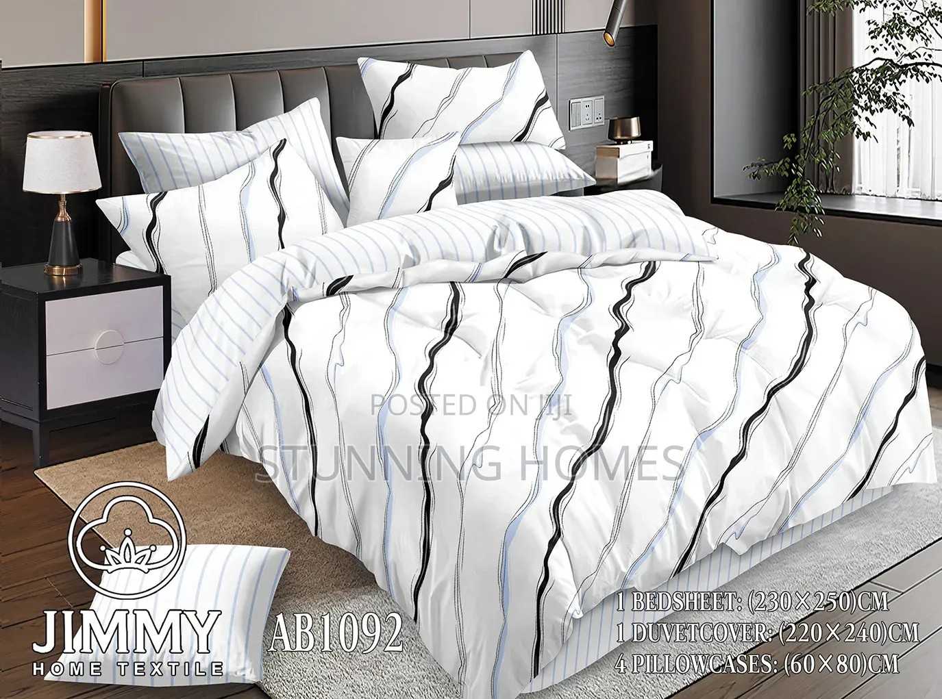 Flowered Double Sided Duvet Sets