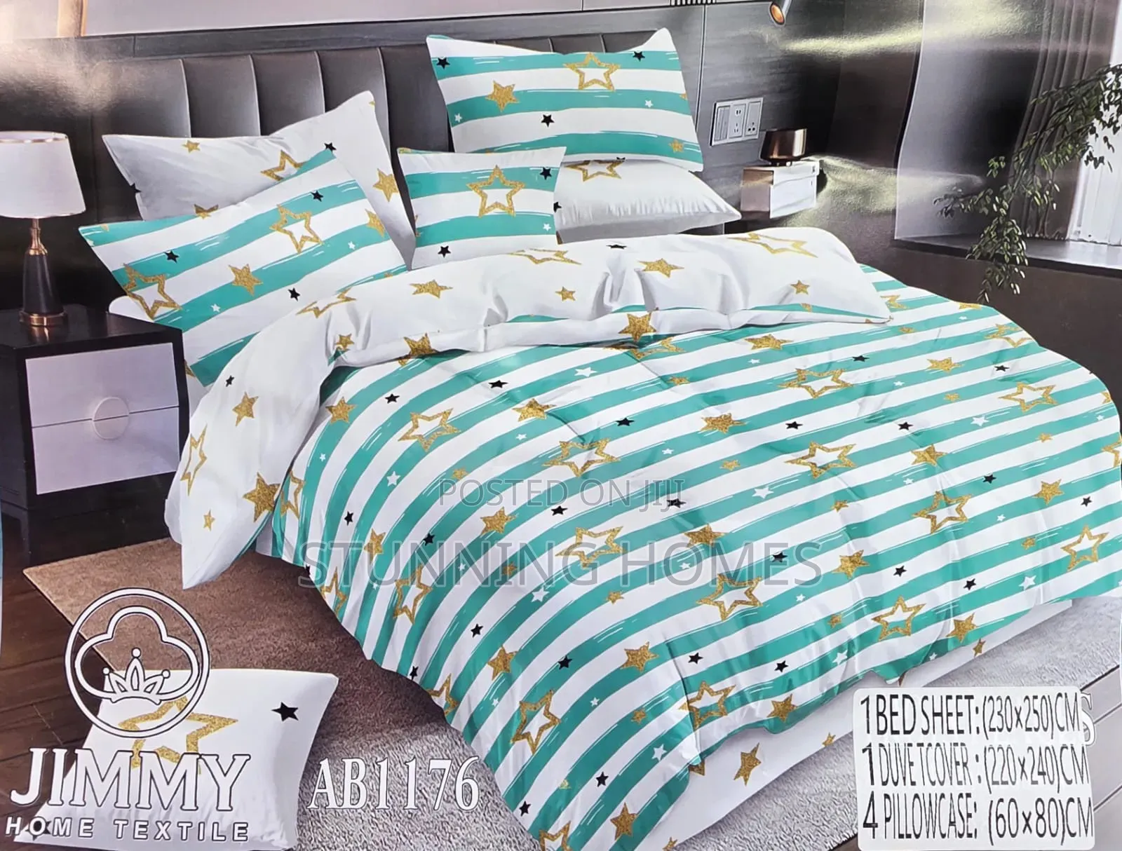 Flowered Double Sided Duvet Sets