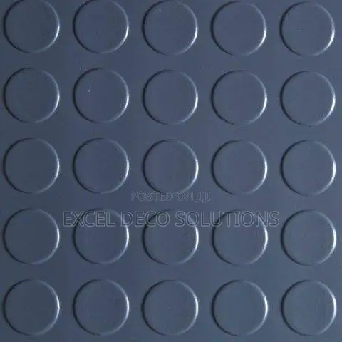 Heavy Duty 4mm Coin Pattern Rubber Matting for Vans Buses