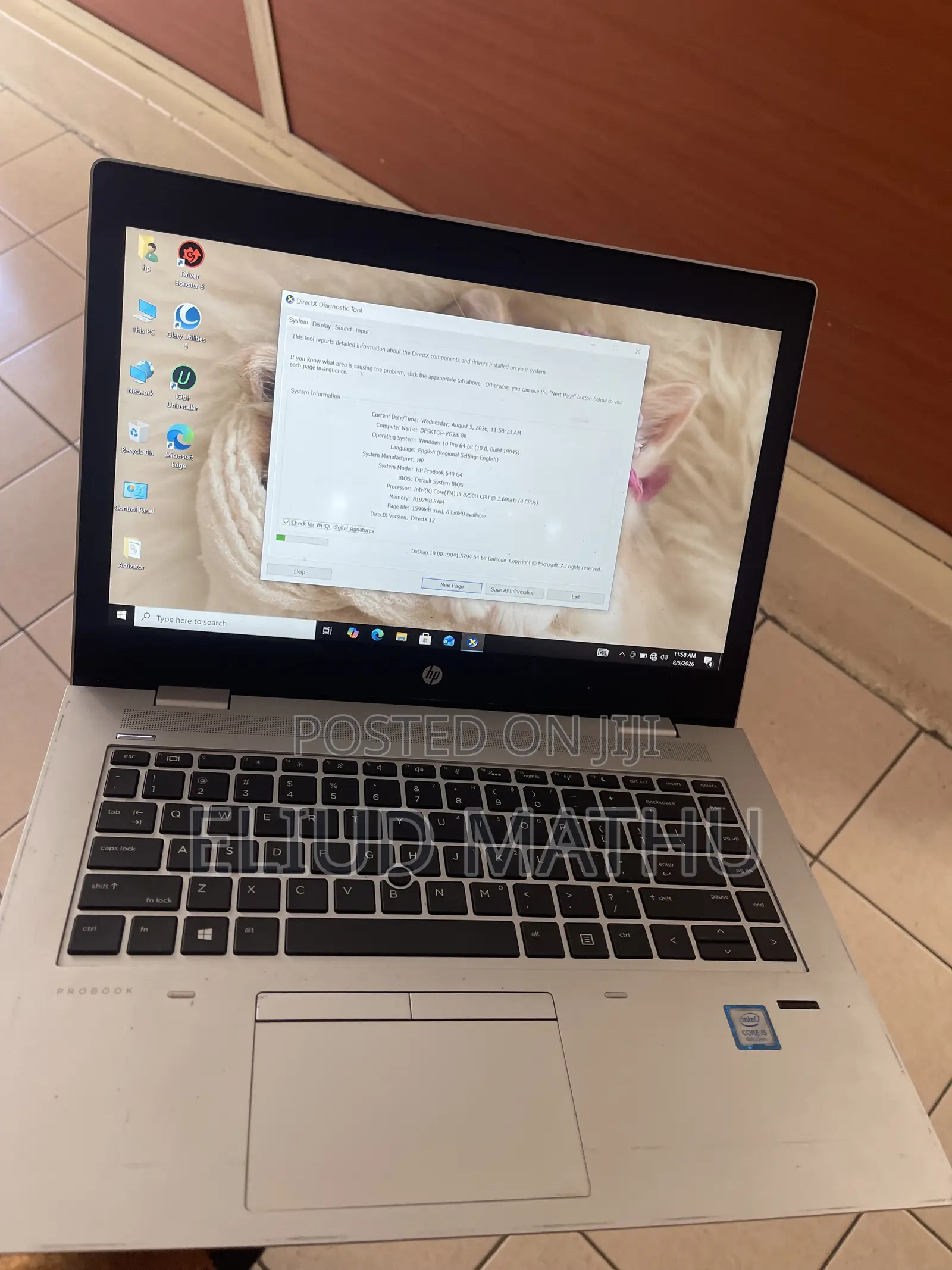 Laptop HP ProBook 640 G4 8GB Intel Core i5 SSD 256GB