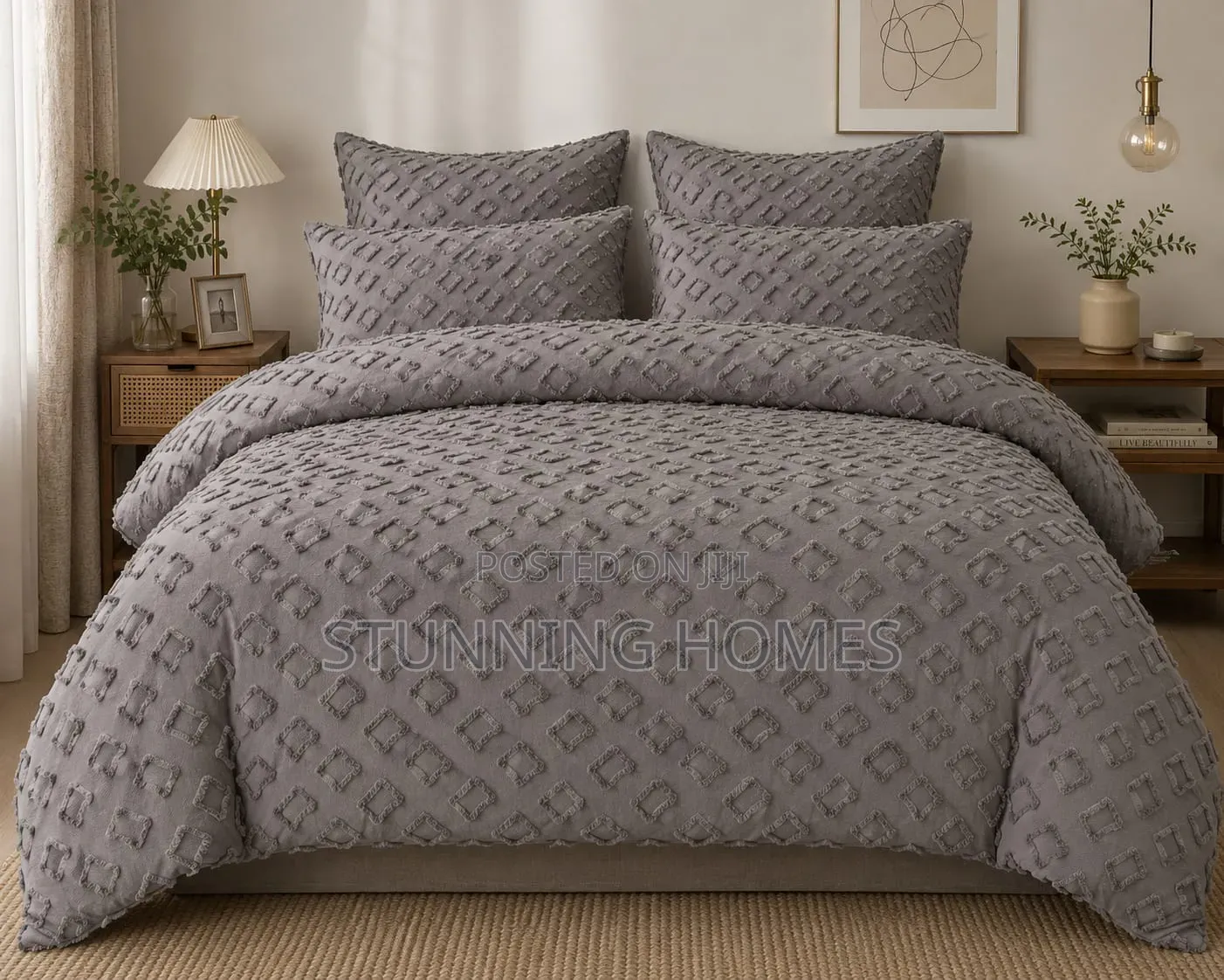 Tufted Duvet Set