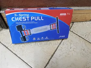 Chest Expandable Tummy Trimmer With 5 Spring Hand Grip
