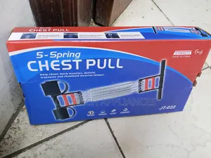 Chest Expandable Tummy Trimmer With 5 Spring Hand Grip