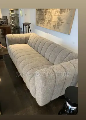 3 Seater Sassy Grey Bubble Sofa: Payment on Delivery