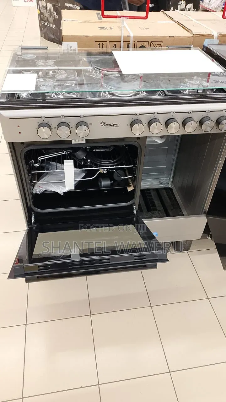 Ramtons RF/496- 60*90 Stainless Steel Cooker (1YR WRTY)