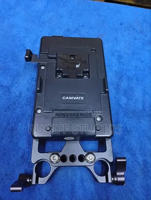 Camvate v Mount Cheese Plate 15mm Connecting Canon 5D Dummy Battery