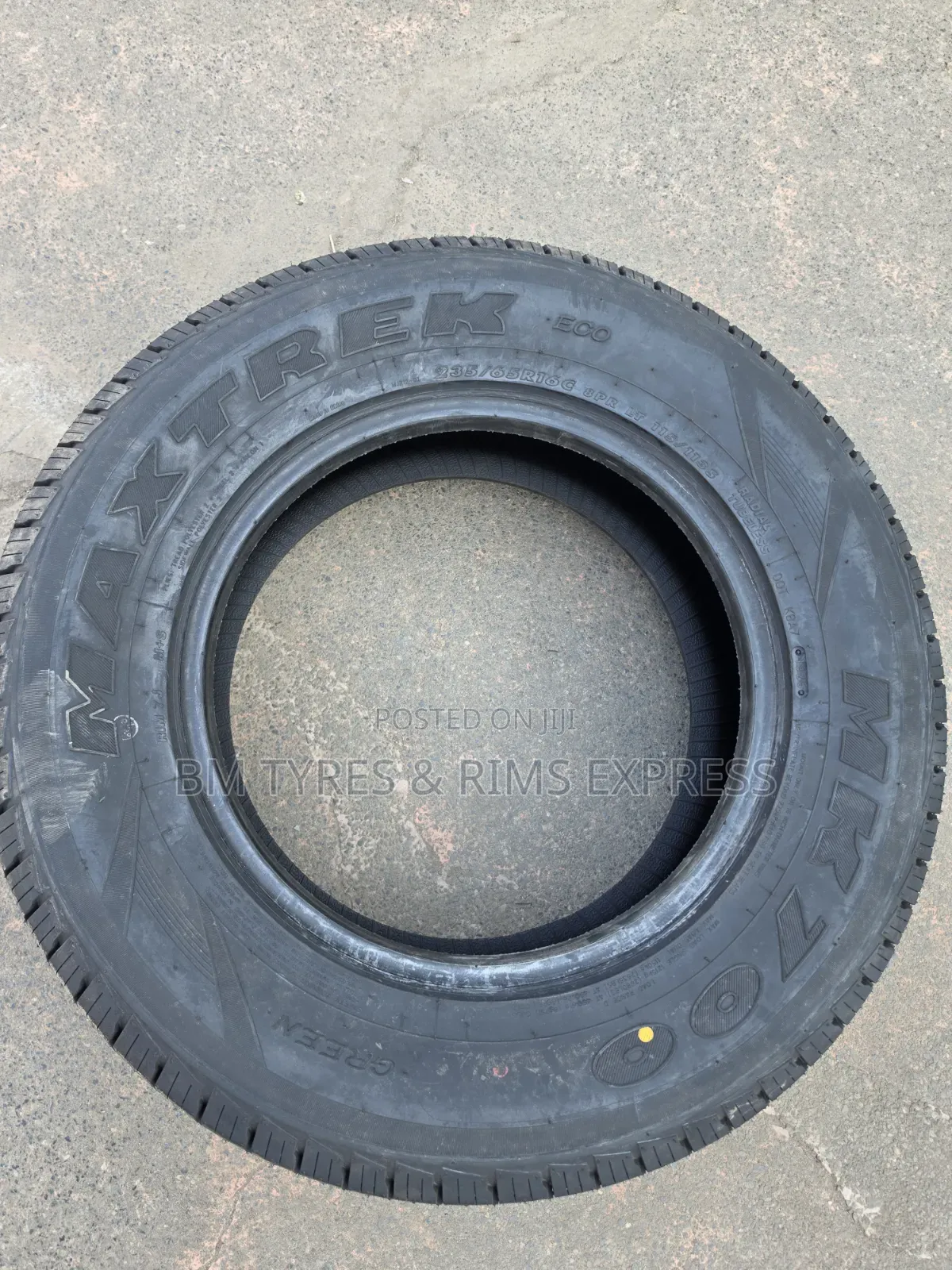 235 /65 R16 MAXTREK TIRES (Commercial)
