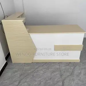 Reception Desk; 1600mm Front Reception Office Guests Desk